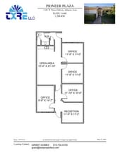 1116-1126 W Pioneer Pky, Arlington, TX for lease Floor Plan- Image 1 of 1