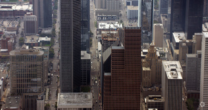 800 Capitol St, Houston, TX - Aérien  Vue de la carte