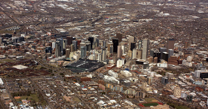 1776 Curtis St, Denver, CO - aerial  map view