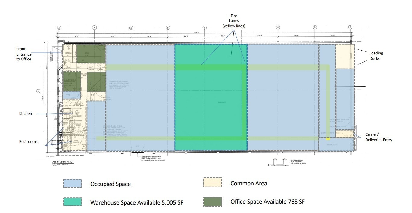 114 Melrich Rd, Cranbury, NJ for lease Floor Plan- Image 1 of 1