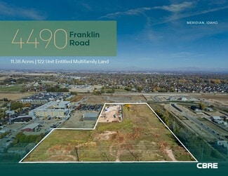 Plus de détails pour 4420 W Franklin Rd, Meridian, ID - Terrain à vendre
