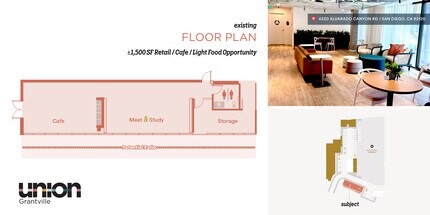 4520 Alvarado Canyon Rd, San Diego, CA for lease Floor Plan- Image 1 of 1