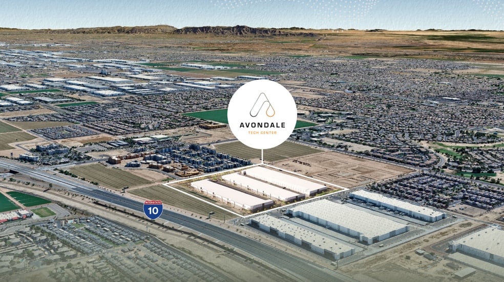 NWC 117th Ave & Corporate Drive, Avondale, AZ for sale - Aerial - Image 2 of 2