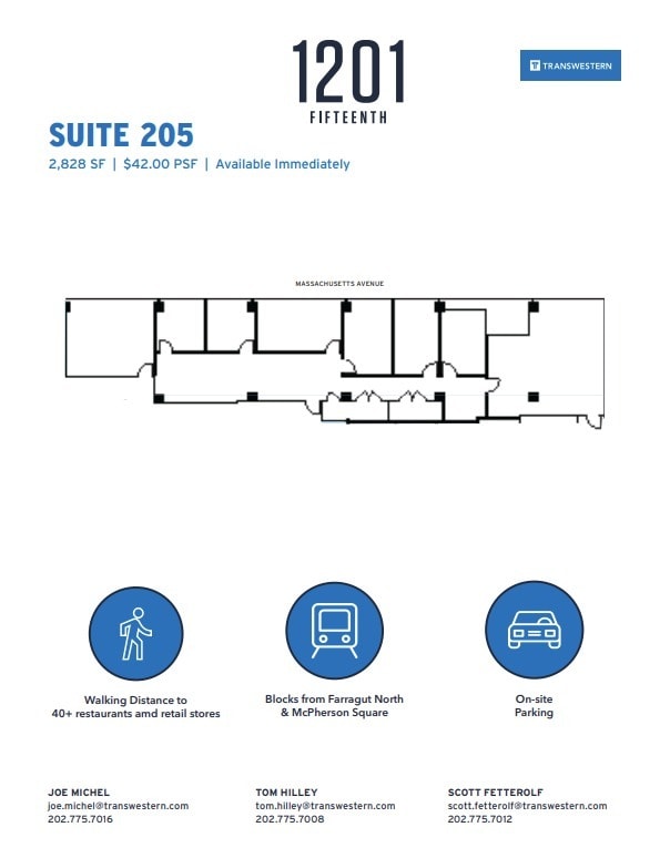 1201 15th St NW, Washington, DC for lease Floor Plan- Image 1 of 1