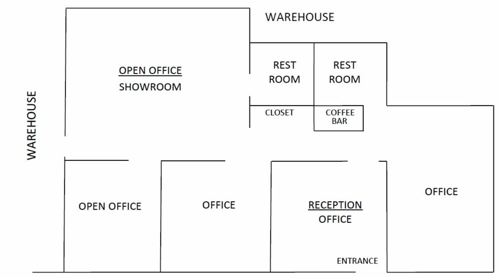 10741 Noel St, Los Alamitos, CA for lease - Floor Plan - Image 2 of 2