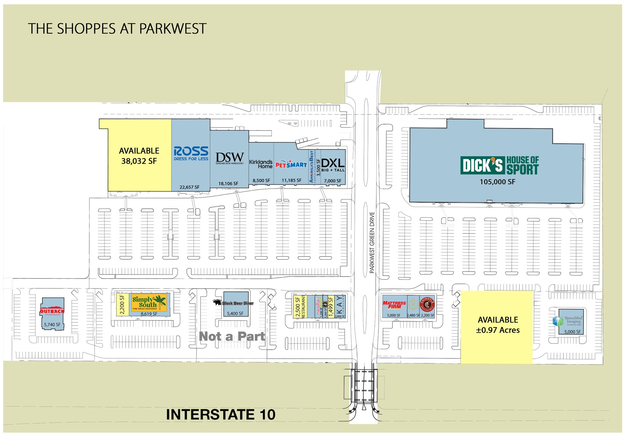 I-10 & Katy Fort Bend Rd, Katy, TX for lease Site Plan- Image 1 of 1