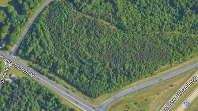 2921 Causey Lake Rd, Greensboro, NC - AERIAL  map view