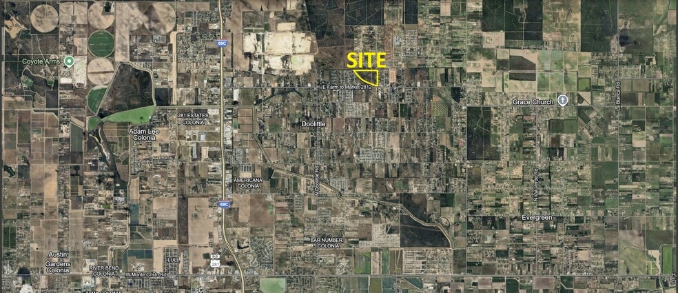 N. Cesar Chavez, Edinburg, TX for sale - Aerial - Image 2 of 2