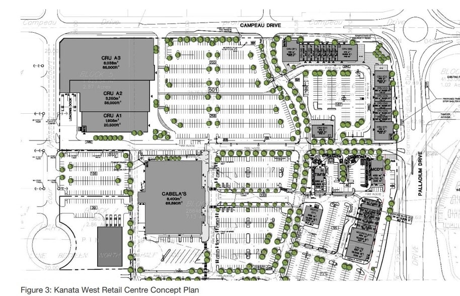 3605 Palladium Dr, Ottawa, ON for lease - Site Plan - Image 1 of 2