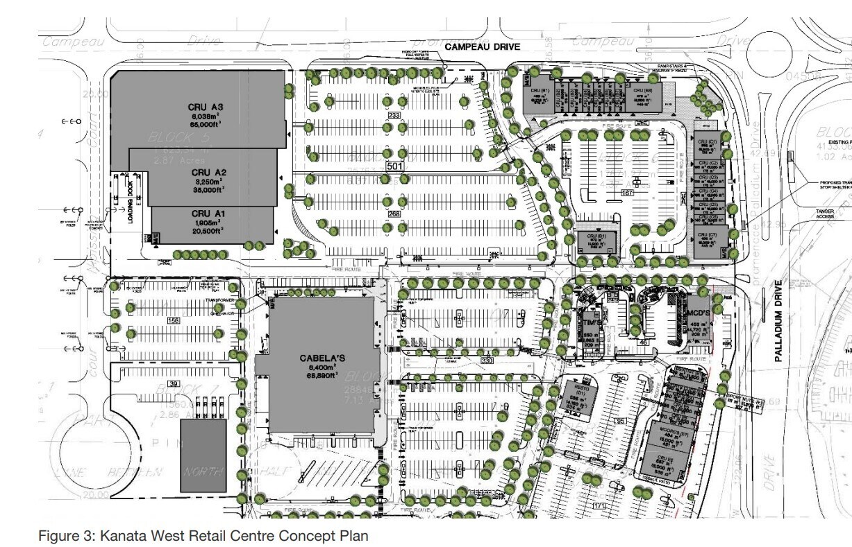 3605 Palladium Dr, Ottawa, ON à louer Plan de site- Image 1 de 3