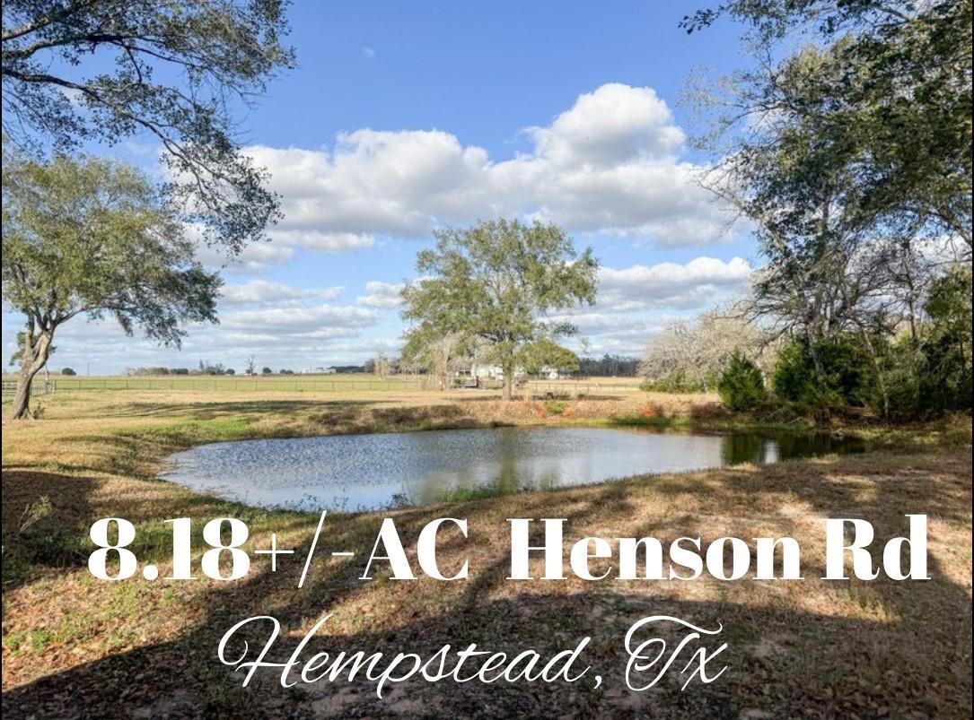 8.18 AC TBD Henson Rd rd, Hempstead, TX for sale Primary Photo- Image 1 of 13