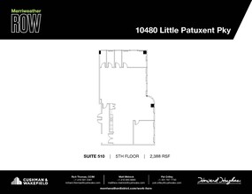 10480 Little Patuxent Pky, Columbia, MD for lease Floor Plan- Image 1 of 1