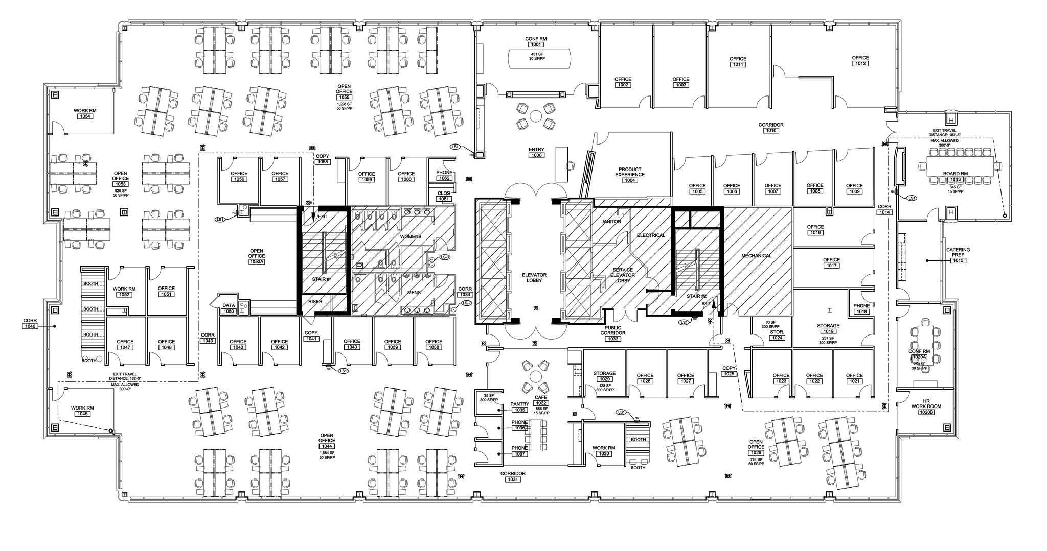 4050 W Boy Scout Blvd, Tampa, FL à louer Plan d’étage- Image 1 de 1
