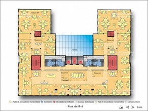 Bureau dans Lyon à louer Plan d’étage- Image 1 de 2
