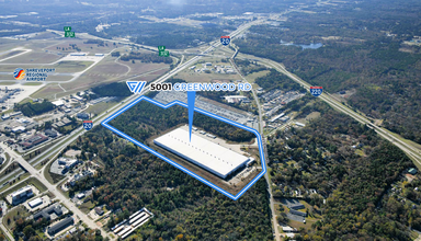 5001 Greenwood Rd, Shreveport, LA - AERIAL map view - Image1