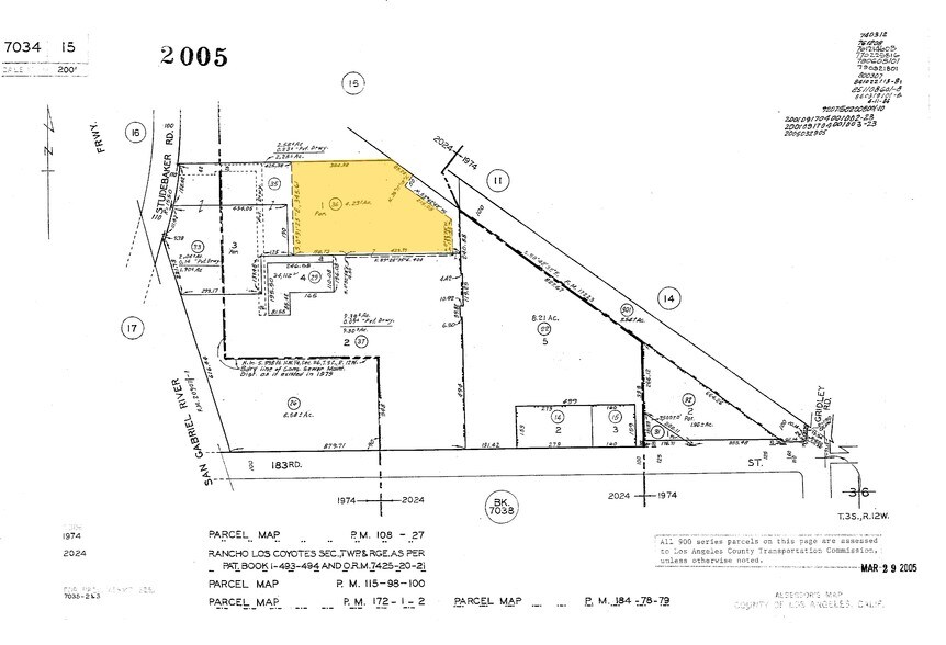 18000 Studebaker Rd, Cerritos, CA à louer - Plan cadastral - Image 2 de 8