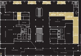 500 W Madison St, Chicago, IL à louer Plan d’étage- Image 1 de 1