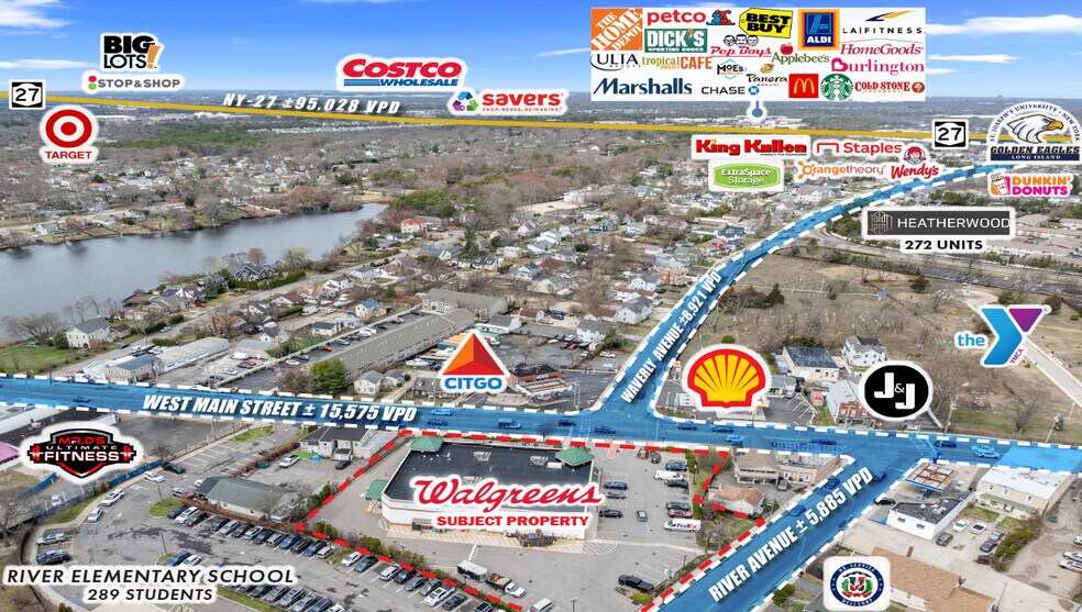 286 W Main St, Patchogue, NY à vendre - Photo du bâtiment - Image 3 de 3