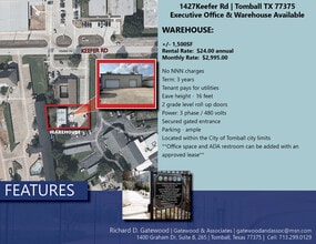 1427 Keefer Rd, Tomball, TX for lease Interior Photo- Image 2 of 2