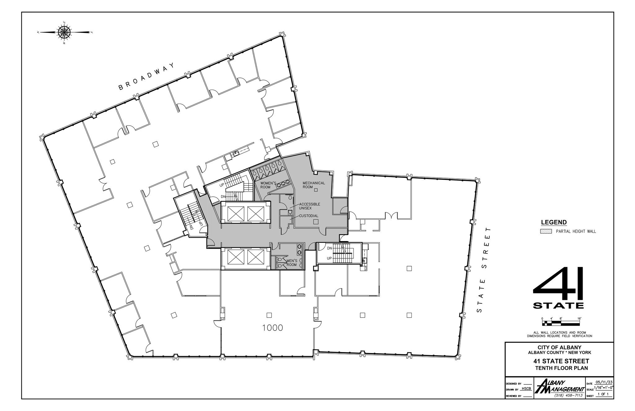 41 State St, Albany, NY à louer Plan de site- Image 1 de 1