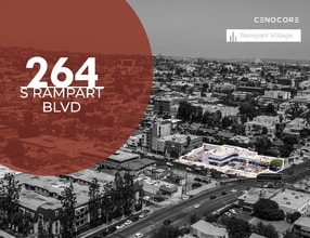 264 S Rampart Blvd, Los Angeles, CA for lease Aerial- Image 1 of 4