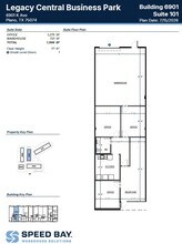 6901 K Ave, Plano, TX for lease Floor Plan- Image 2 of 2
