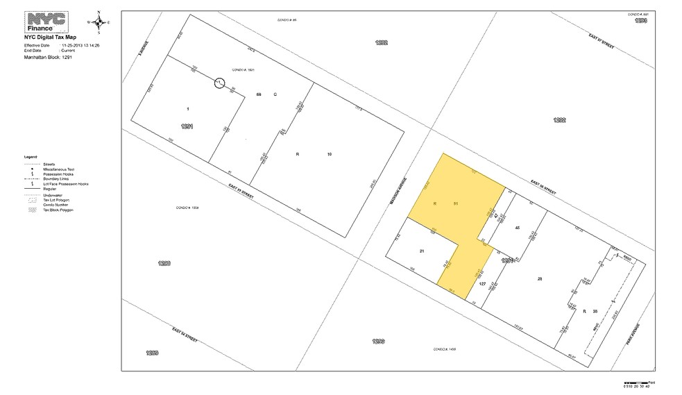 555 Madison Ave, New York, NY à louer - Plan cadastral - Image 2 de 11