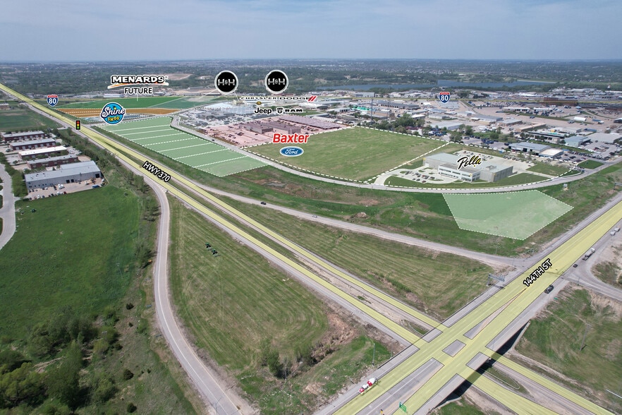 Highway 370, Omaha, NE for sale - Aerial - Image 1 of 2