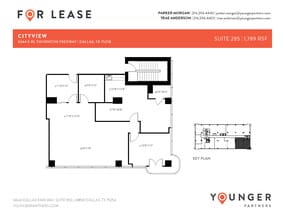 8344 E RL Thornton Fwy, Dallas, TX à louer Plan d’étage- Image 1 de 1