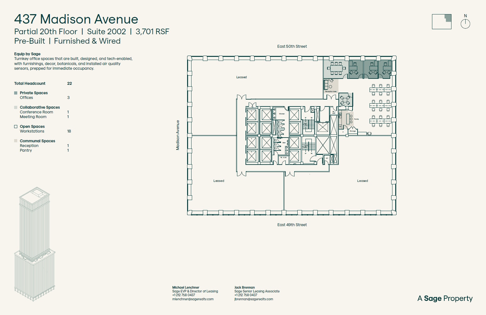 437 Madison Ave, New York, NY for lease Floor Plan- Image 1 of 1