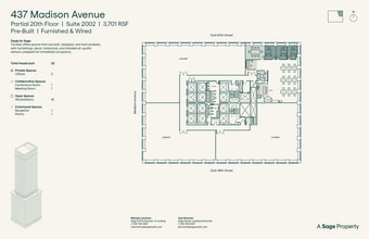437 Madison Ave, New York, NY for lease Floor Plan- Image 1 of 1