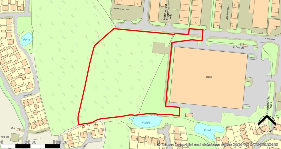 Lodge Rd, Staplehurst for lease - Site Plan - Image 2 of 2