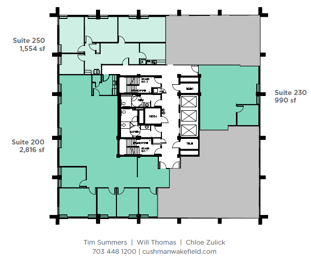 7617 Little River Tpke, Annandale, VA à louer Plan d  tage- Image 1 de 1