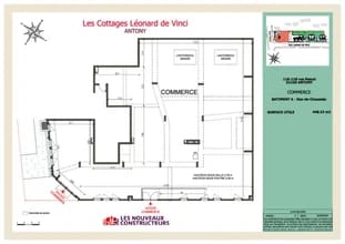 Commerce de détail dans Antony à louer Plan de site- Image 1 de 1