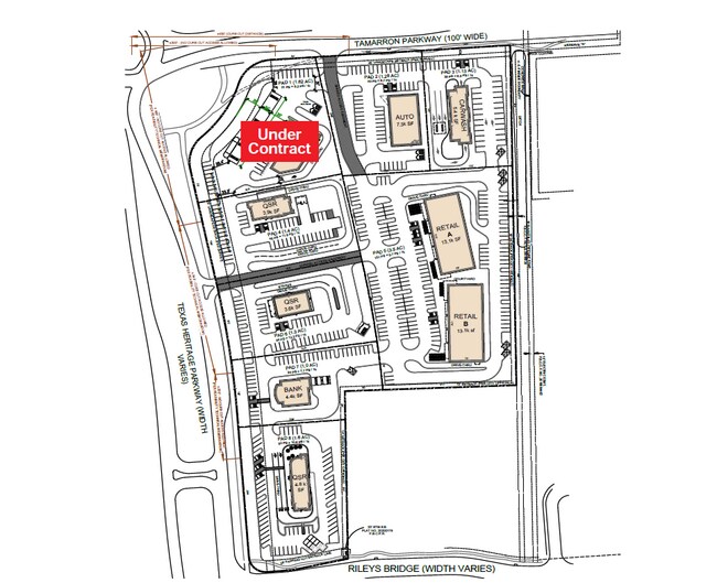More details for SEQ of Texas Heritage Pkwy & Tamarron Pkwy, Katy, TX - Land for Lease