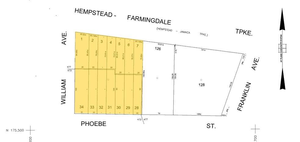 995 Hempstead Tpke, Franklin Square, NY à louer - Plan cadastral - Image 2 de 5