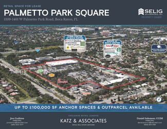 Plus de détails pour 1339-1401 W Palmetto Park Rd, Boca Raton, FL - Vente au détail à louer