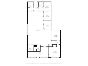 698 Westside Dr, Durant, OK à louer Plan d’étage- Image 2 de 2