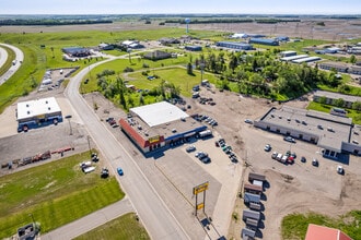 417 24th St SW, Jamestown, ND - AERIAL  map view