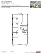 930-940 N Belt Line Rd, Irving, TX à louer Plan de site- Image 1 de 1