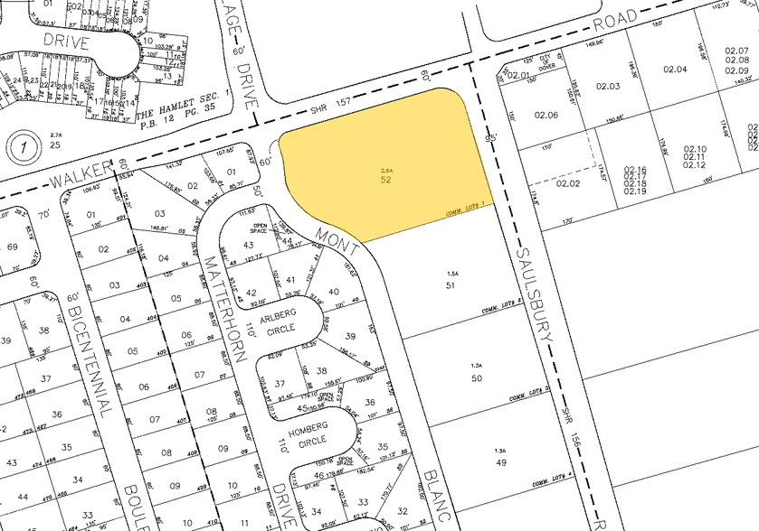 101 Mont Blanc Blvd, Dover, DE à louer - Plan cadastral - Image 3 de 4