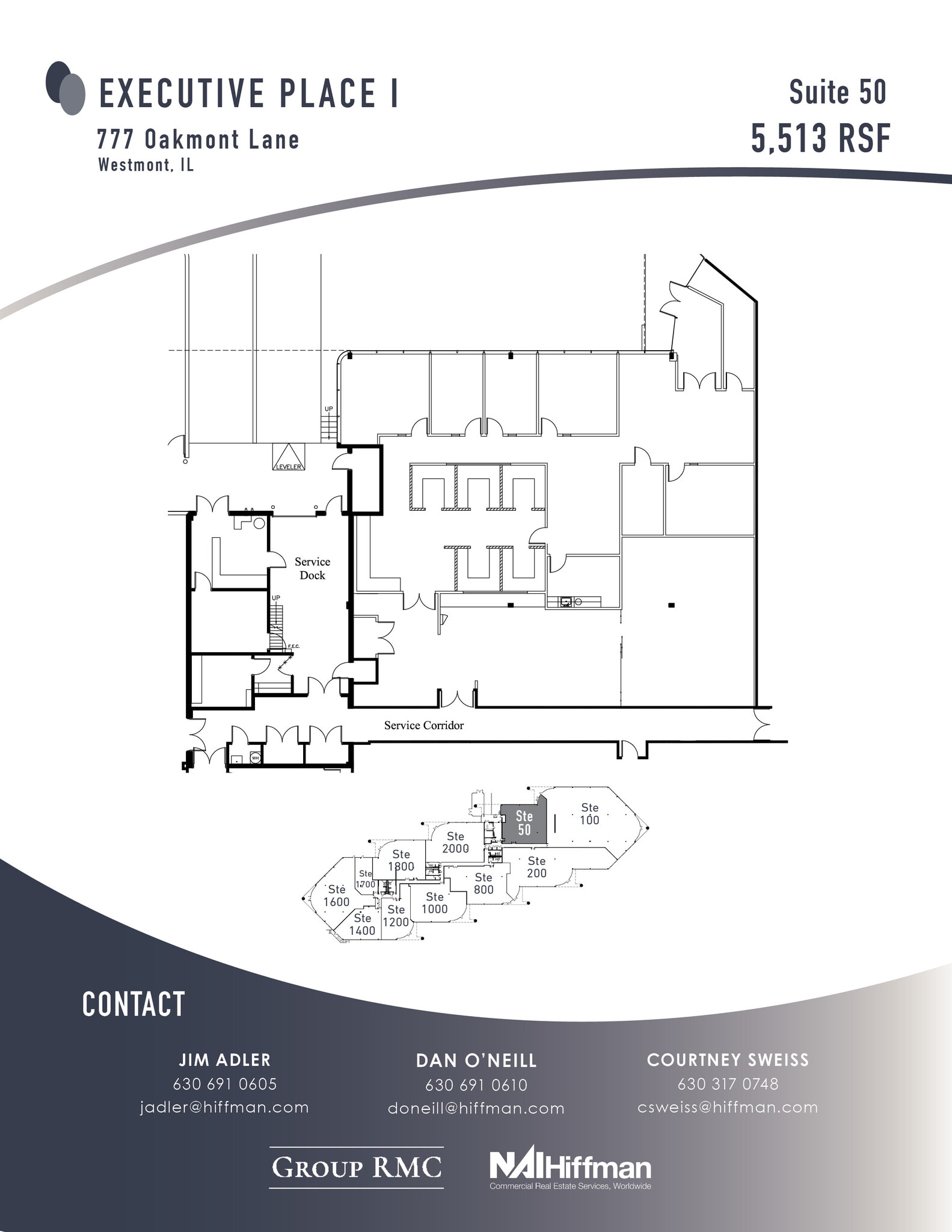 777 Oakmont Ln, Westmont, IL for lease Floor Plan- Image 1 of 1