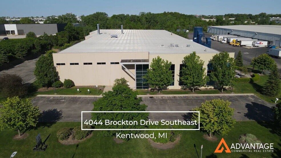 4044 Brockton Dr, Grand Rapids, MI à vendre - Vidéo sur l’inscription commerciale - Image 2 de 26
