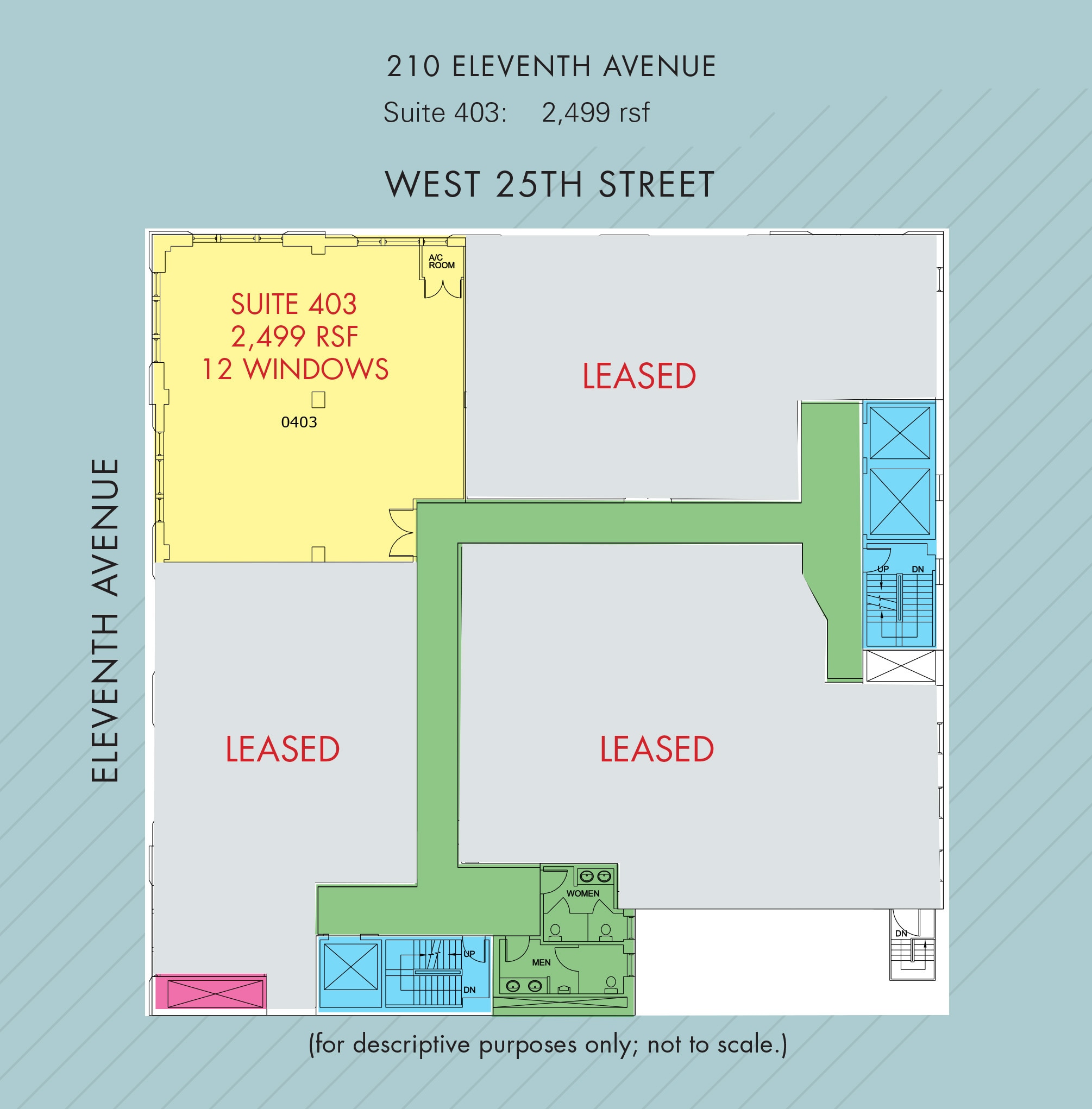 210 Eleventh Ave, New York, NY for lease Floor Plan- Image 1 of 1
