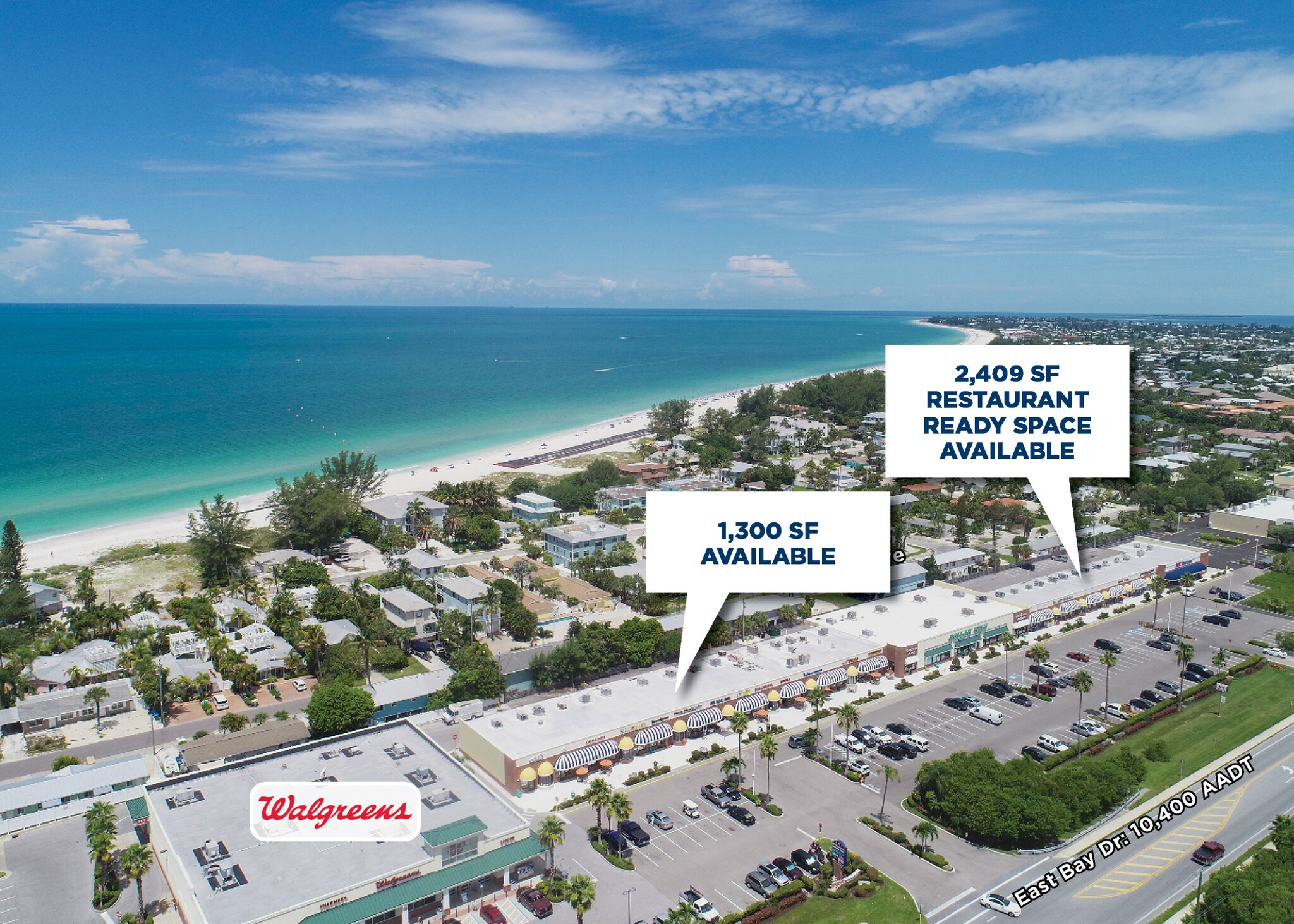 3200-3352 E Bay Dr, Holmes Beach, FL à louer Photo du bâtiment- Image 1 de 6