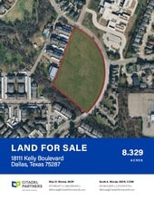 18111 Kelly Blvd, Dallas, TX - Aerial map view