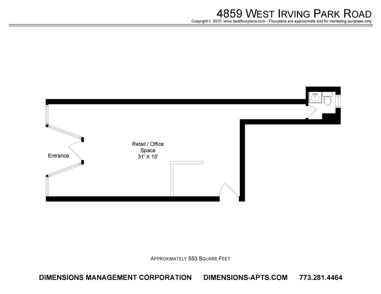 4854-4865 W Irving Park Rd, Chicago, IL à louer - Autre - Image 3 de 3