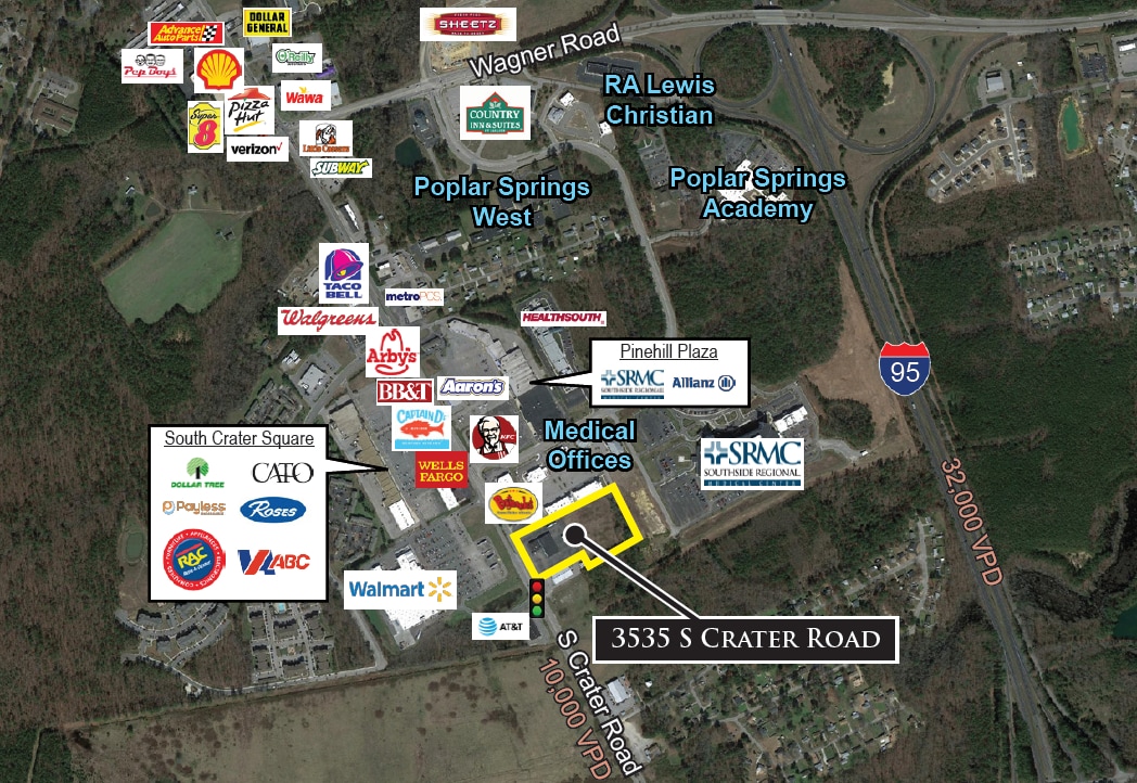 3535 S Crater Rd, Petersburg, VA for sale Building Photo- Image 1 of 1