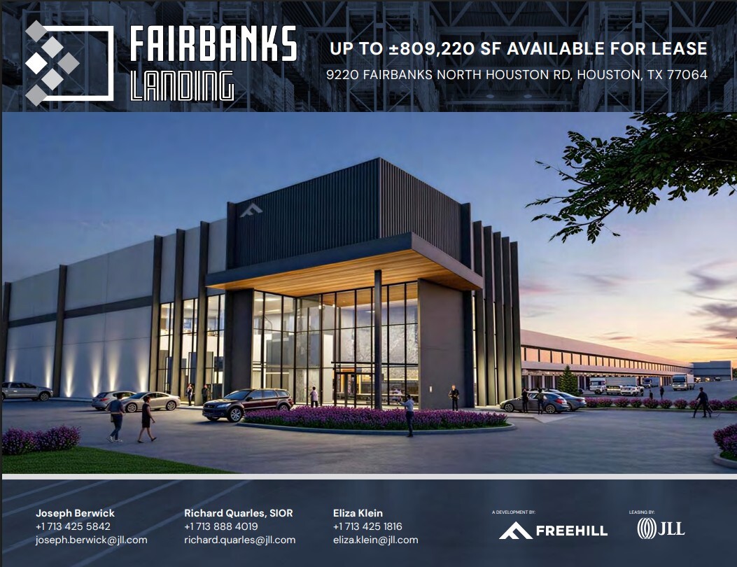 9220 Fairbanks N Houston Rd, Houston, TX à louer Photo du bâtiment- Image 1 de 2