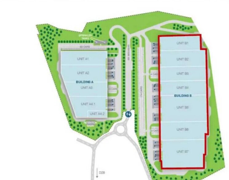 5 Rue De La Fontaine Des Bries, Moussy-le-Neuf à louer - Plan de site - Image 3 de 3